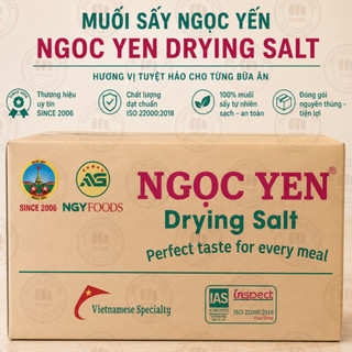 Muối sấy ngọc yến thùng 12.5kg