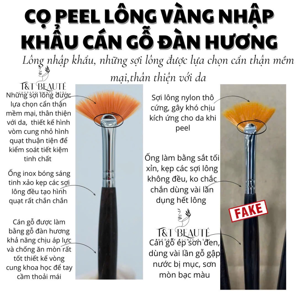 Cọ Quét Peel Da Mặt Hàng Cao Cấp Chuyên Dùng Để Peel Da Mặt
