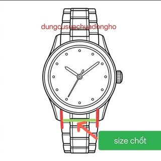Cặp chốt đồng hồ Thụy Sĩ RL, OMG