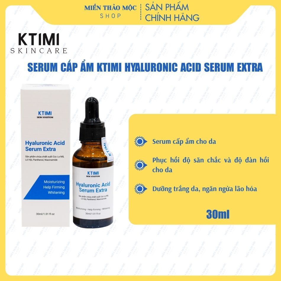 Serum cấp ẩm KTIMI HYALURONIC ACID SERUM EXTRA