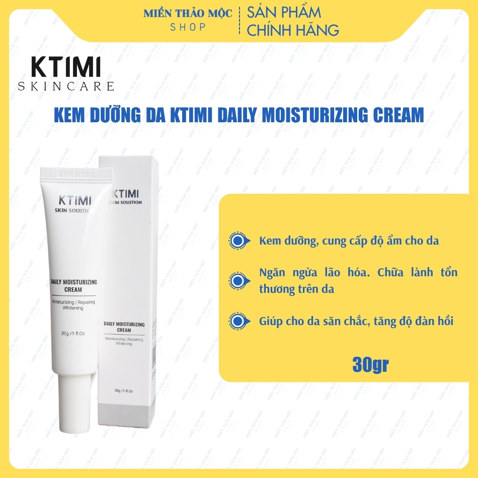 Kem dưỡng da KTIMI Daily Moisturizing Cream