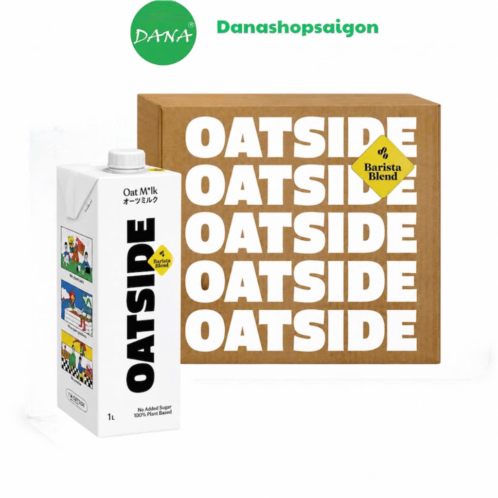Sữa Yến Mạch OATSIDE MILK Barista Blend 1 Lít