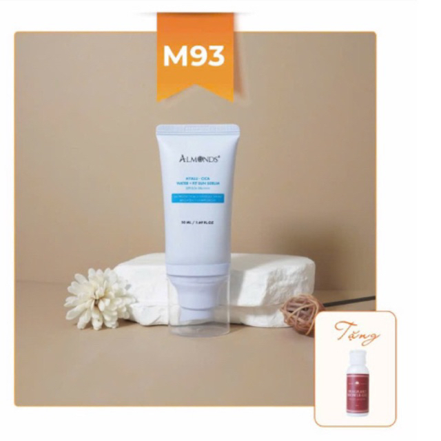 M93- KEM CHỐNG NẮNG DỊU NHẸ (không nâng tông)( tặng 1 sữa tắm mini)