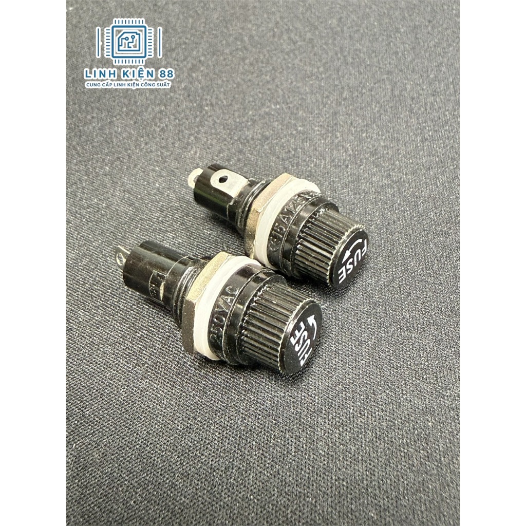 5 cái Hộp cầu chì ống FUSE 5*20mm 6*30mm 15A 250V mới
