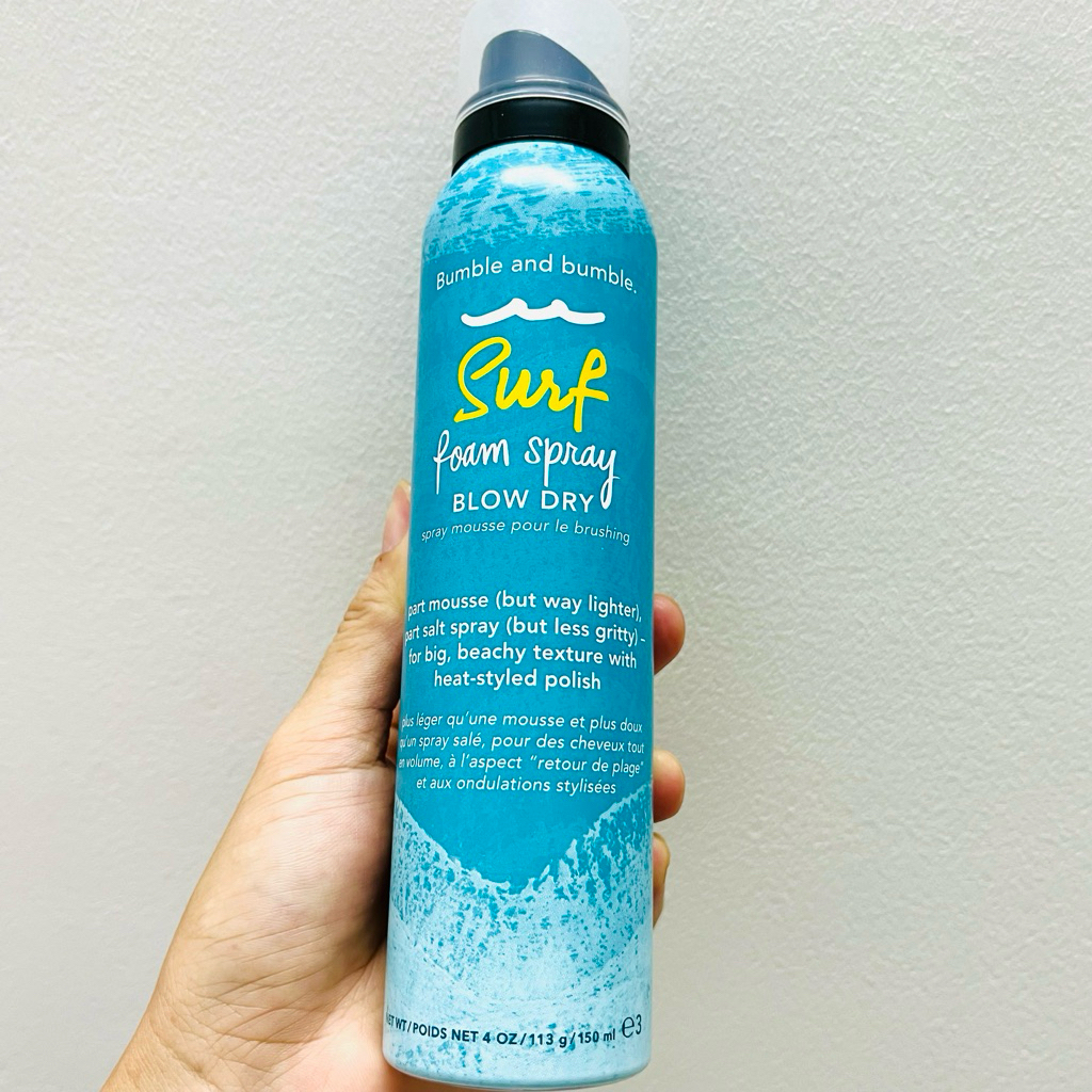 Xịt phồng tóc dạng mouse Bumble And Bumble Surf Foam Spray Blow Dry Mousse