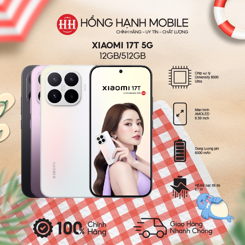 Điện Thoại Xiaomi 17T 5G 12GB/512GB - Hàng Chính Hãng | BigBuy360 - bigbuy360.vn