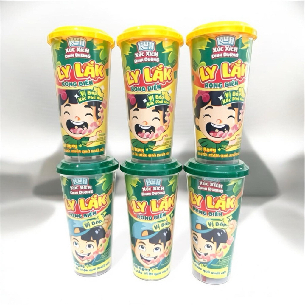Combo 5-10 Hộp Xúc xích dinh dưỡng rong biển Kun ly lăk ( Kun )