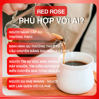 Black Duck Red Rose - Cà Phê Rang Sáng Đặc Sản Myanmar blend Kenya - Intenso Coffee Roasters