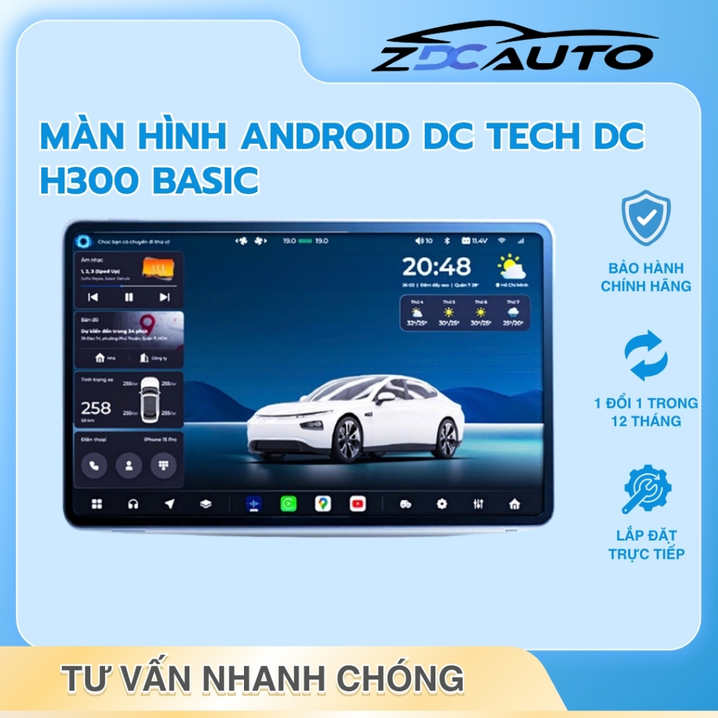 Màn Hình Android DC Tech DC H300 Basic