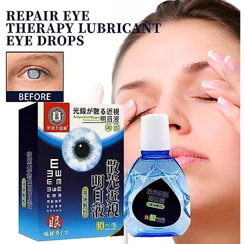 Nhỏ mắt Keshi 10ml thải độc mắt, khô ngứa và sưng mắt, Giảm đục thủy tinh thể