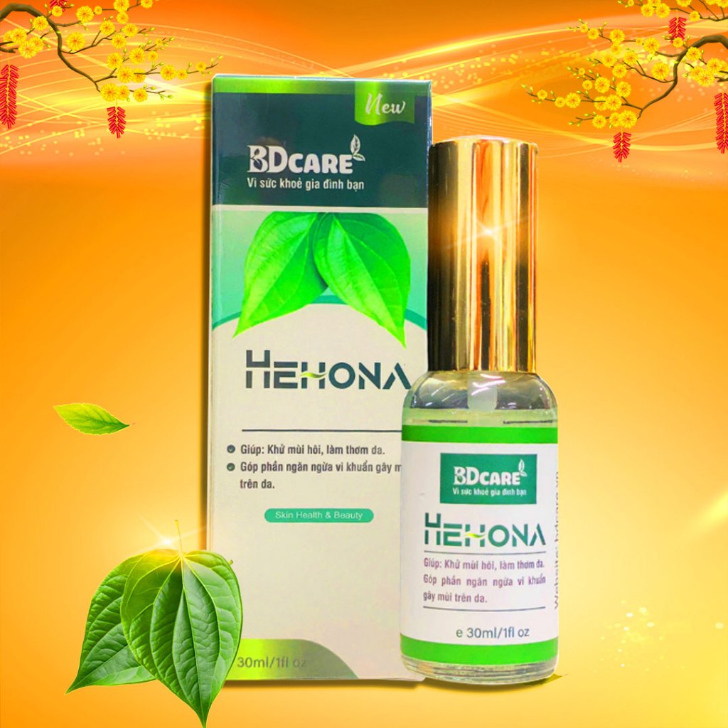 Hehona Khử Mùi Hôi Nách Hôi Chân Bdcare Chính hãng