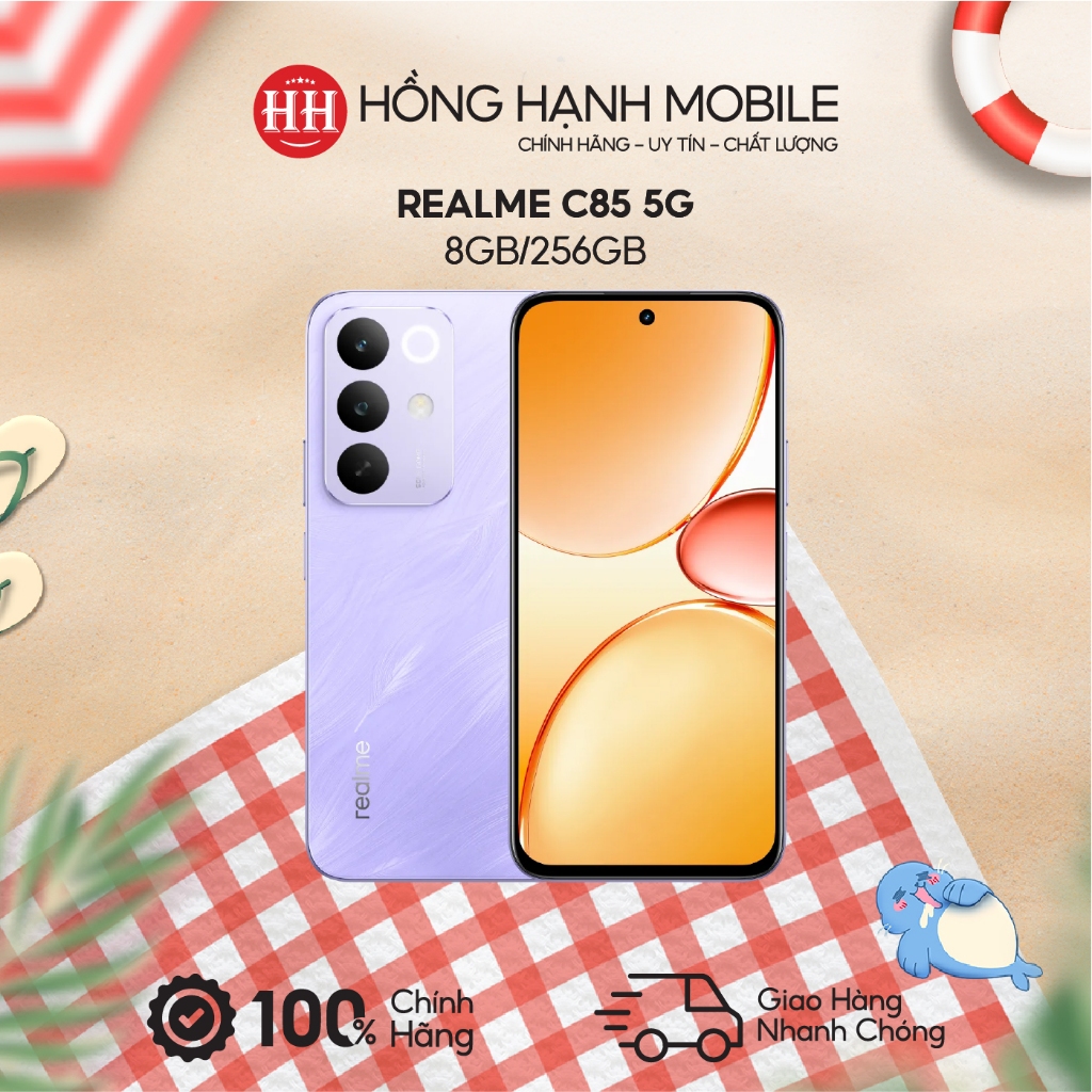 Điện Thoại Realme C85 5G 8GB/256GB - Hàng Chính Hãng | BigBuy360 - bigbuy360.vn