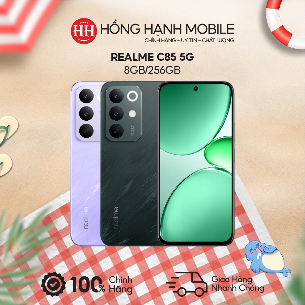Điện Thoại Realme C85 5G 8GB/256GB - Hàng Chính Hãng | BigBuy360 - bigbuy360.vn
