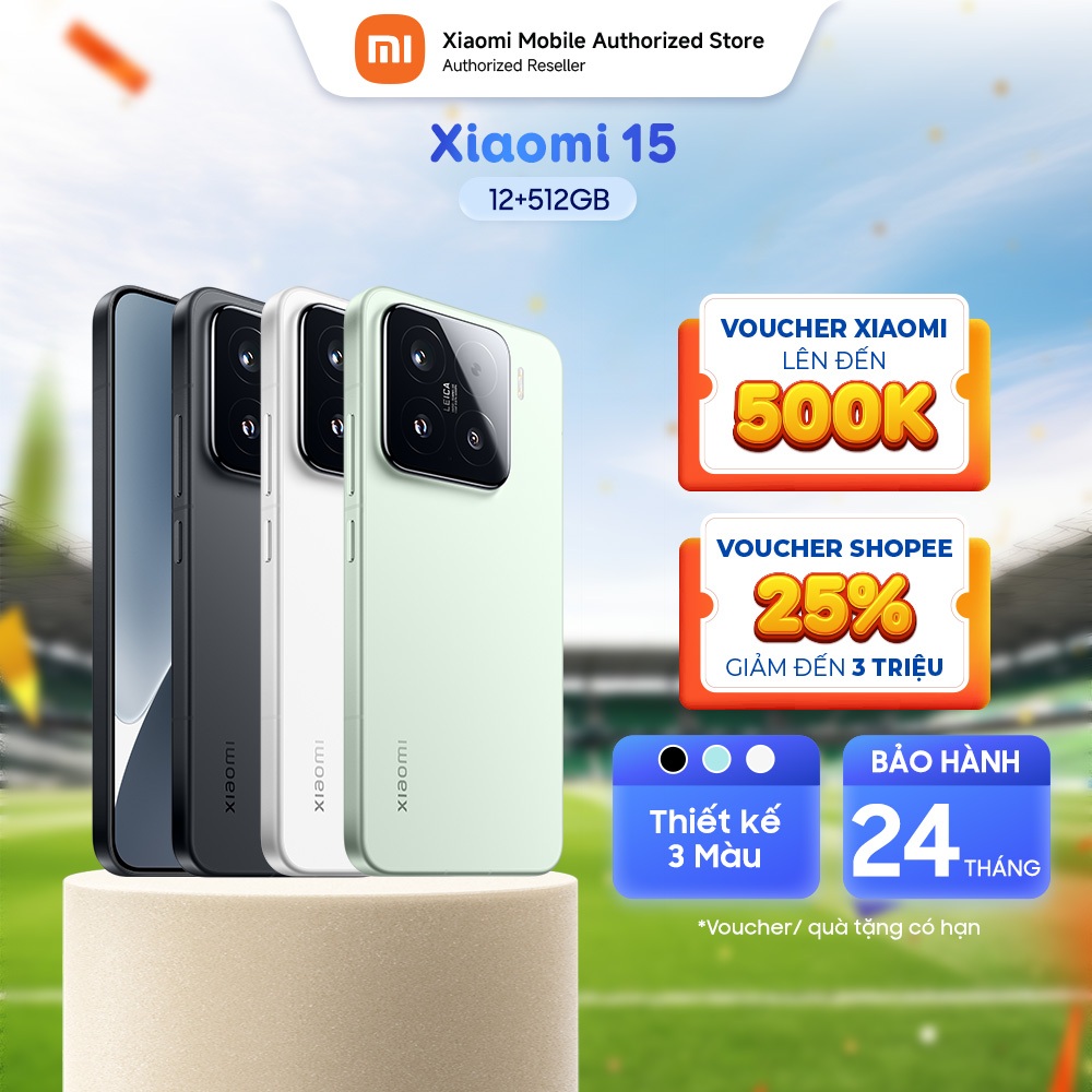 [Livestream] Điện thoại Xiaomi 15 (12+256GB |12+512GB) | 3 Camera Leica | Snapdragon 8 Elite