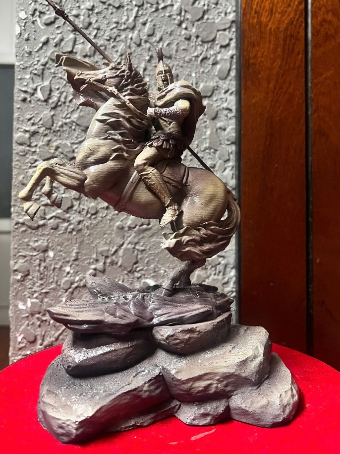 Tượng Chiến binh La mã , in 3D. cao 27 cm