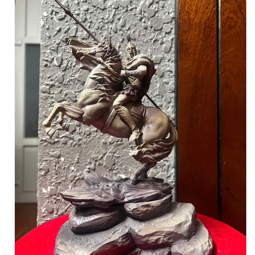 Tượng Chiến binh La mã , in 3D. cao 27 cm