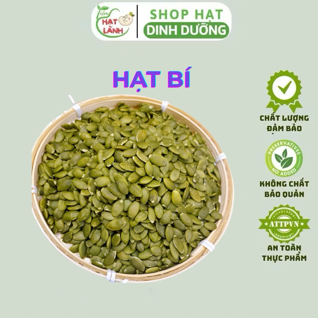 500Gr Nhân hạt bí Ấn Độ