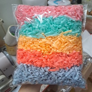 ( Nửa kg thun sợi mềm ) thun cột tóc dẻo cho bé đủ màu