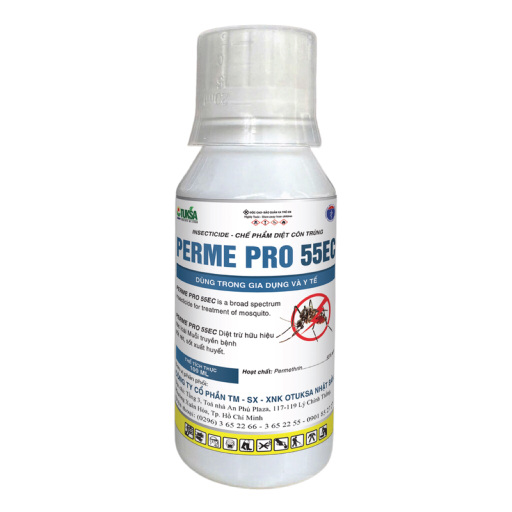 Chế phẩm diệt muỗi và côn trùng PERME PRO 55EC