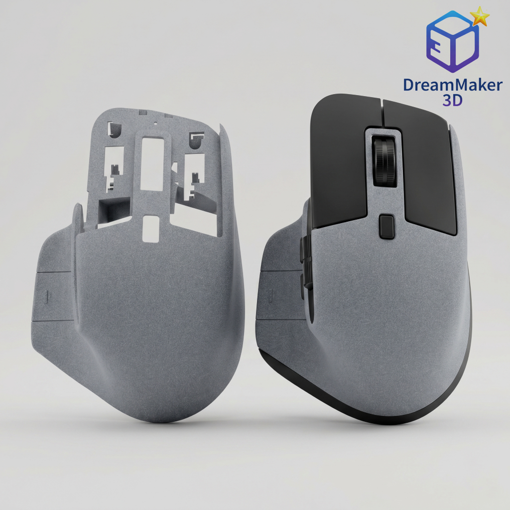[Hàng cao cấp] Vỏ lưng cho Logi MX Master 3/ MX Master 3S | In 3D PETG/PETG-CF