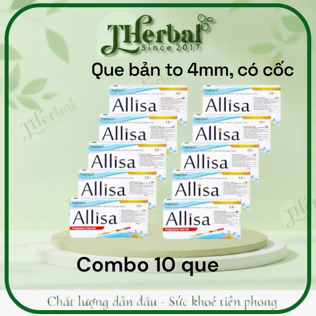 [ƯU ĐÃI SỐC] COMBO 10 Que Thử Thai ALISA