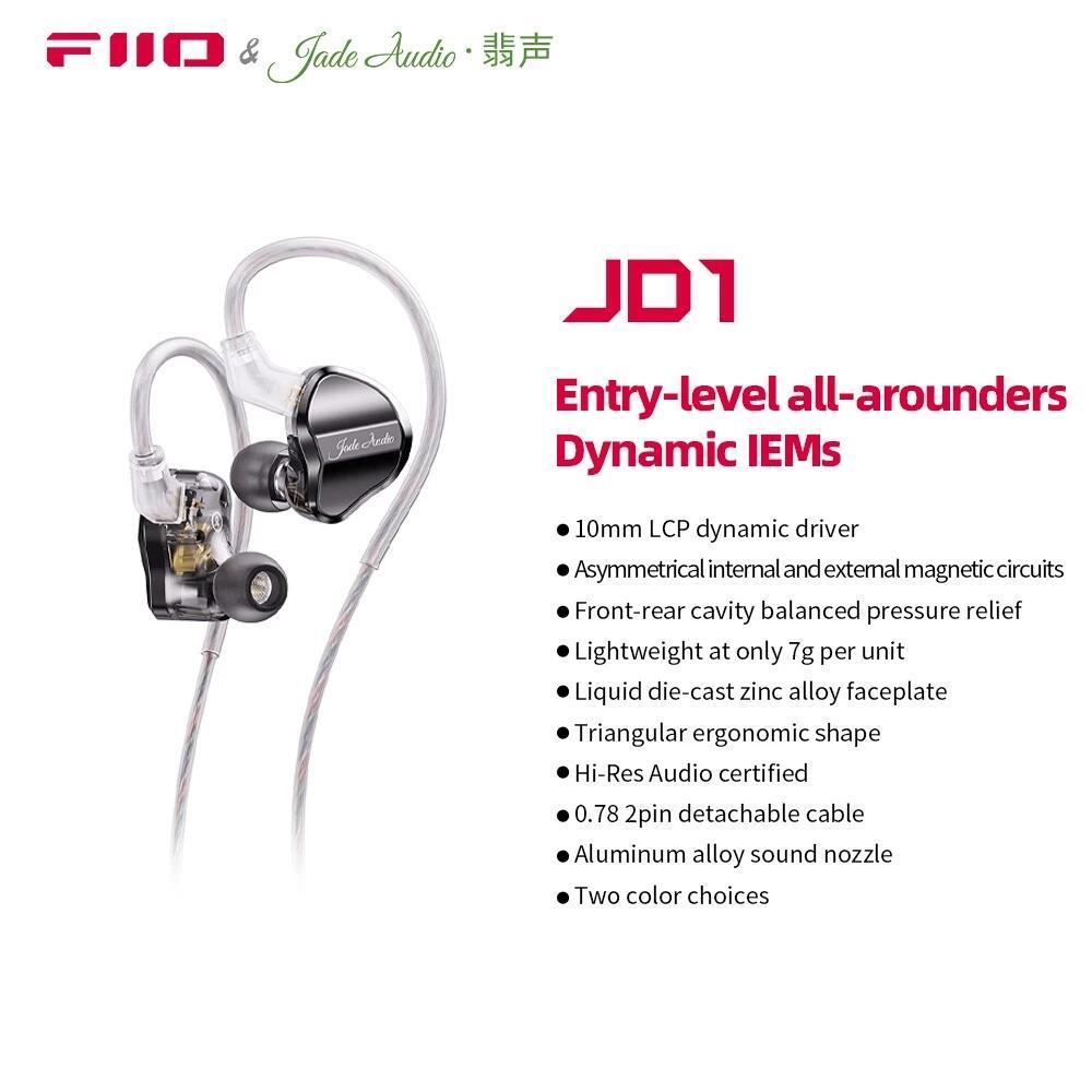 Tai Nghe FiiO Jade Audio JD1 Co MIC - Bảo Hành 1 Năm