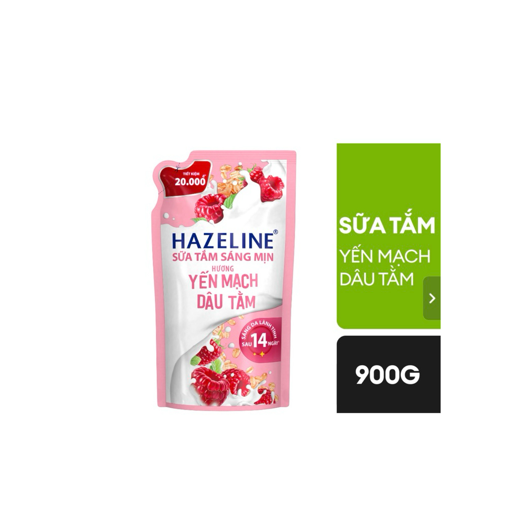 Sữa tắm hazeline dưỡng ẩm sáng da