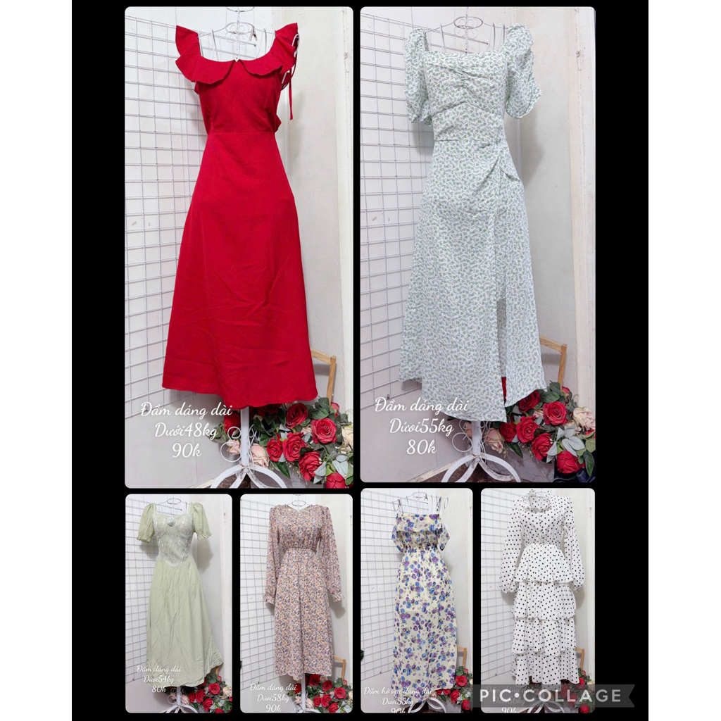 Đầm maxi dáng dài 6