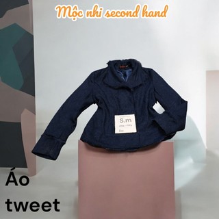 áo  khoác dạ tweed