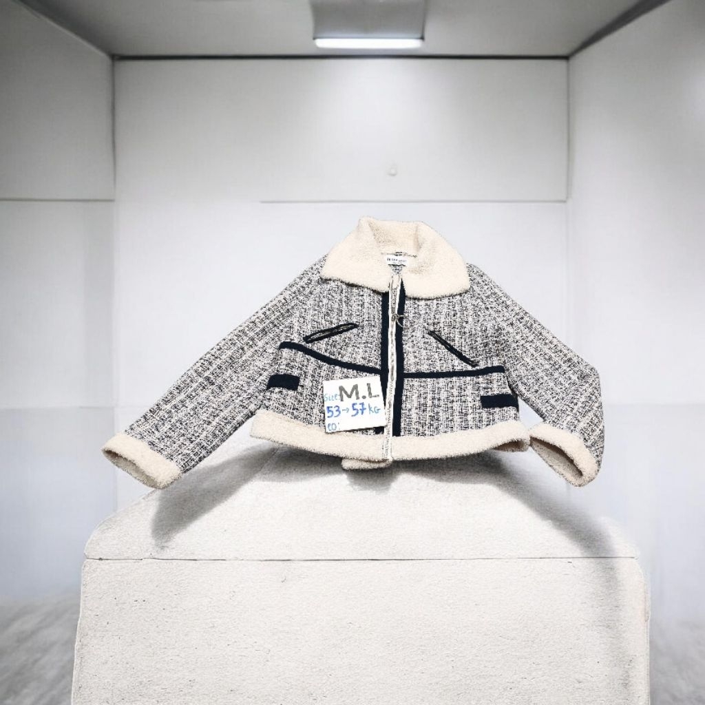 áo  khoác dạ tweed