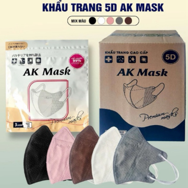 300 chiếc khẩu trang 5D AK mask