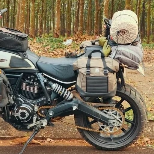 Túi Balo treo xe KAPPA RB105 đa năng 17 lít treo hông xe , chống nước, bền bỉ - Chính hãng GIVI