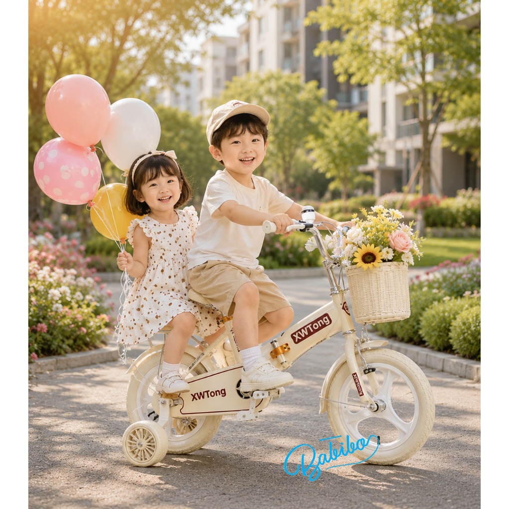 XE ĐẠP TRẺ EM GẤP GỌN CAO CẤP BABIBO KIDS
