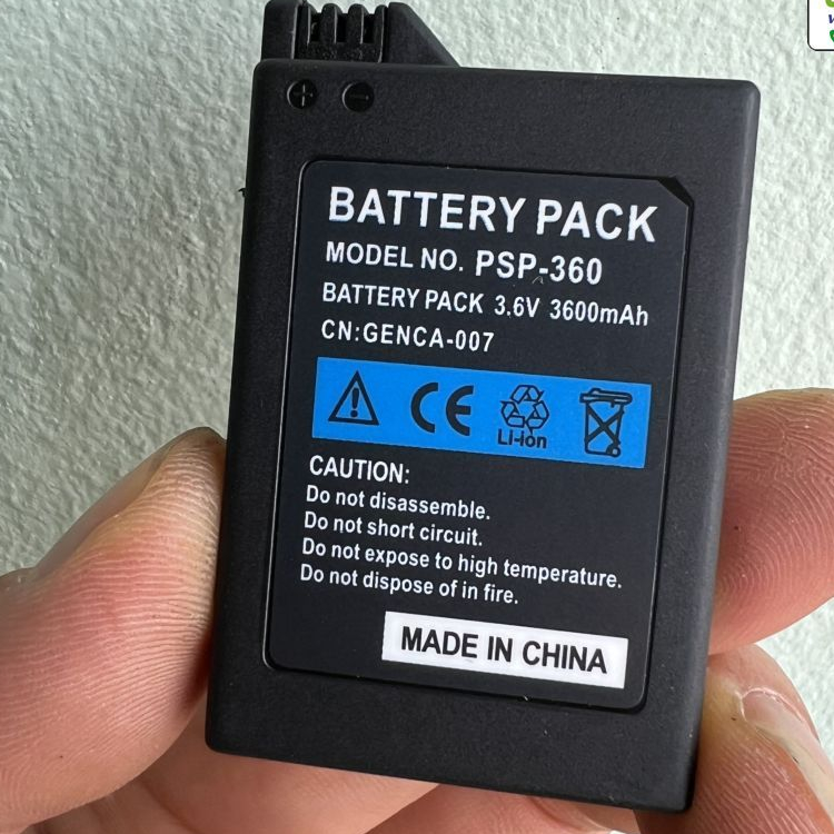 Pin Máy Chơi Game Sony PSP-360 PSP 1000 PSP Fat 3.6V