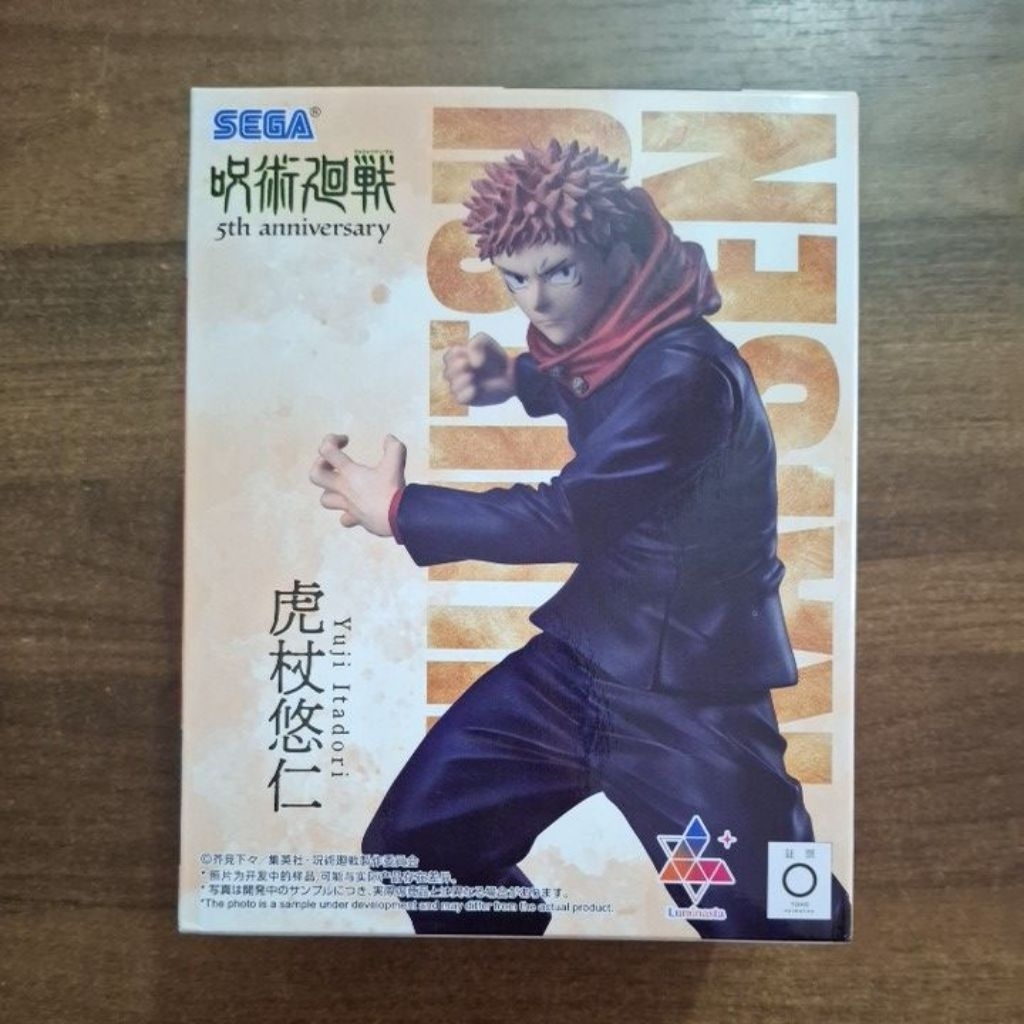 Mô hình Sega Luminasta 5th Anniversary Yuji Itadori Jujutsu Kaisen