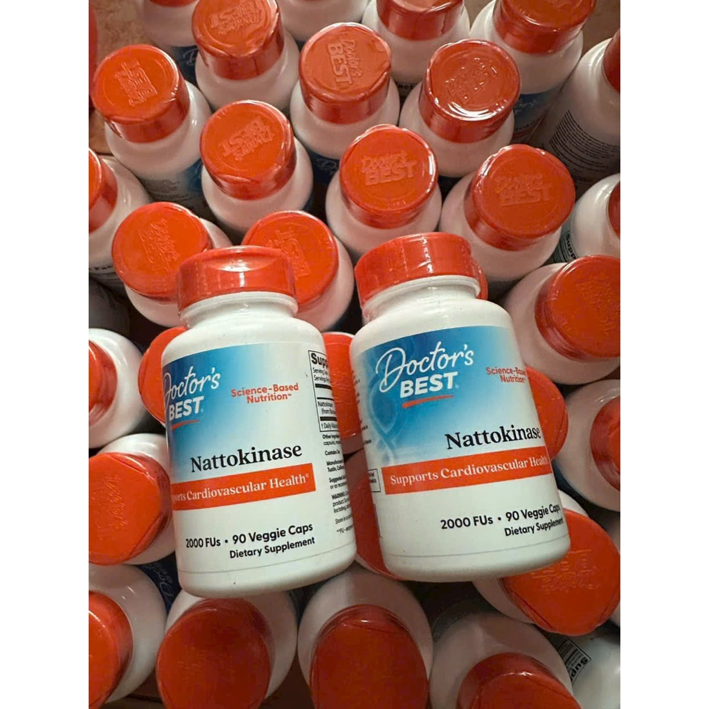 Nattokinase 2000 FU của Doctor’s Best 90 viên