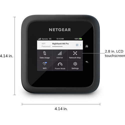 Bộ phát Internet wifi Sim 5G NETGEAR Nighthawk M6 Pro 5G mmWave Mobile Hotspot Unlocked, pin, kèm tú