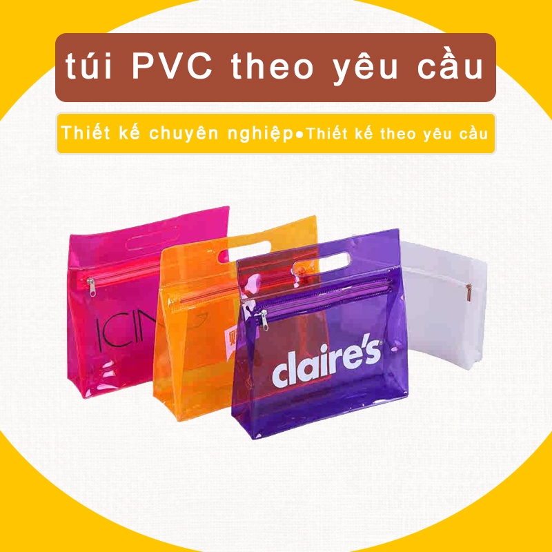 túi PVC theo yêu cầu túi PVC phản quang theo yêu cầu in logo quảng cáo thương hiệu hội chợ sự kiện i