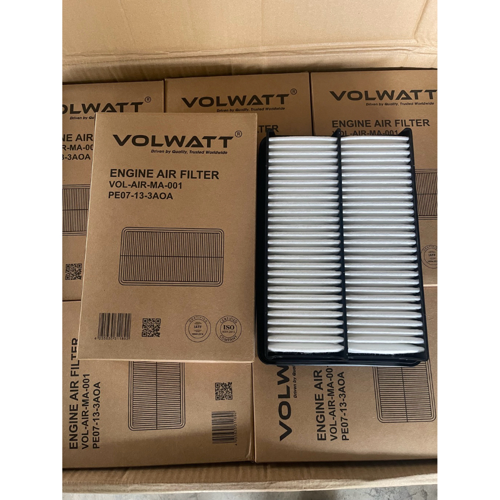 [VOLWATT] Lọc Gió Động Cơ Cho Xe Mazda 3, Mazda 6, CX-5, CX-8 2.0 Mã VOL-AIR-MA-001 (PE07-13-3A0A)