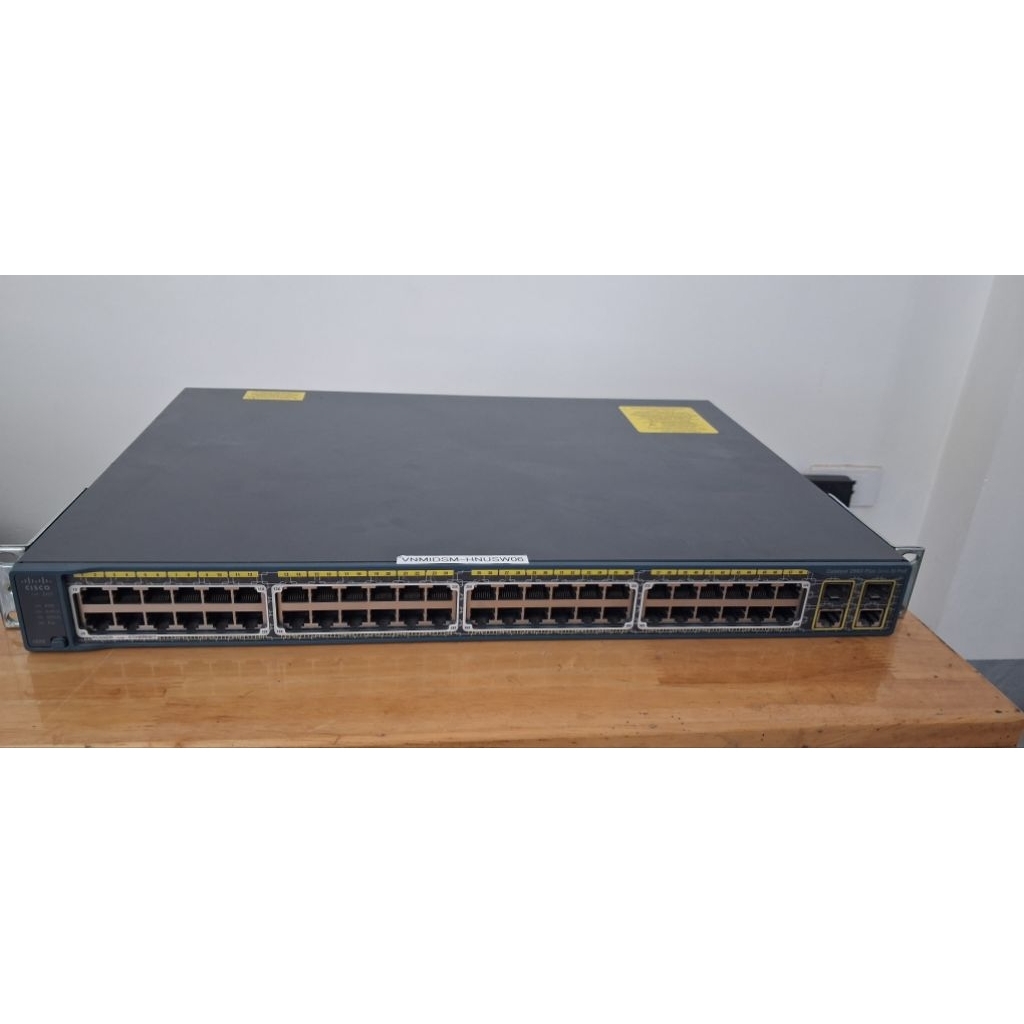 Switch Poe Cisco WS-C2960+48PST-S