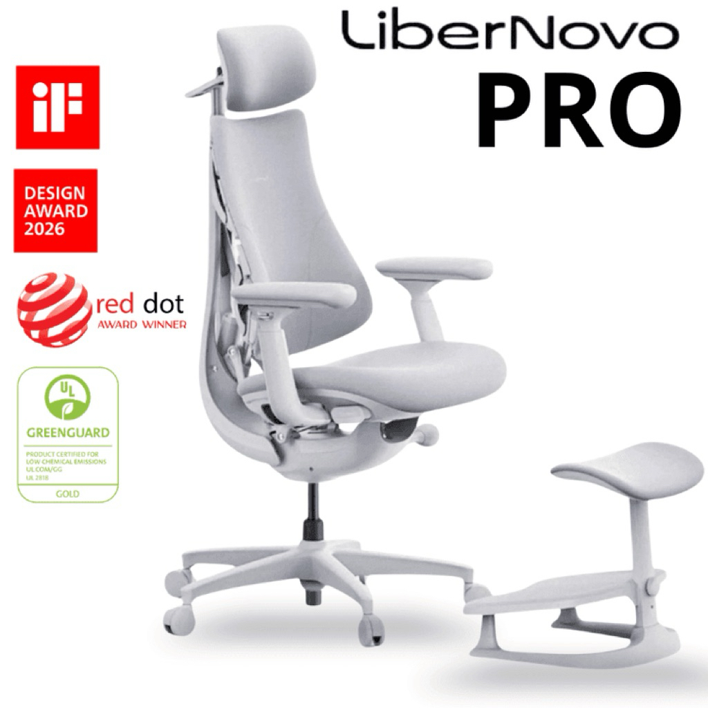 [Hoả Tốc] Ghế Công Thái Học LiberNovo Omni Dynamic SE - Standard - Pro, Mâm 48cm, Bảo Hành 5 năm
