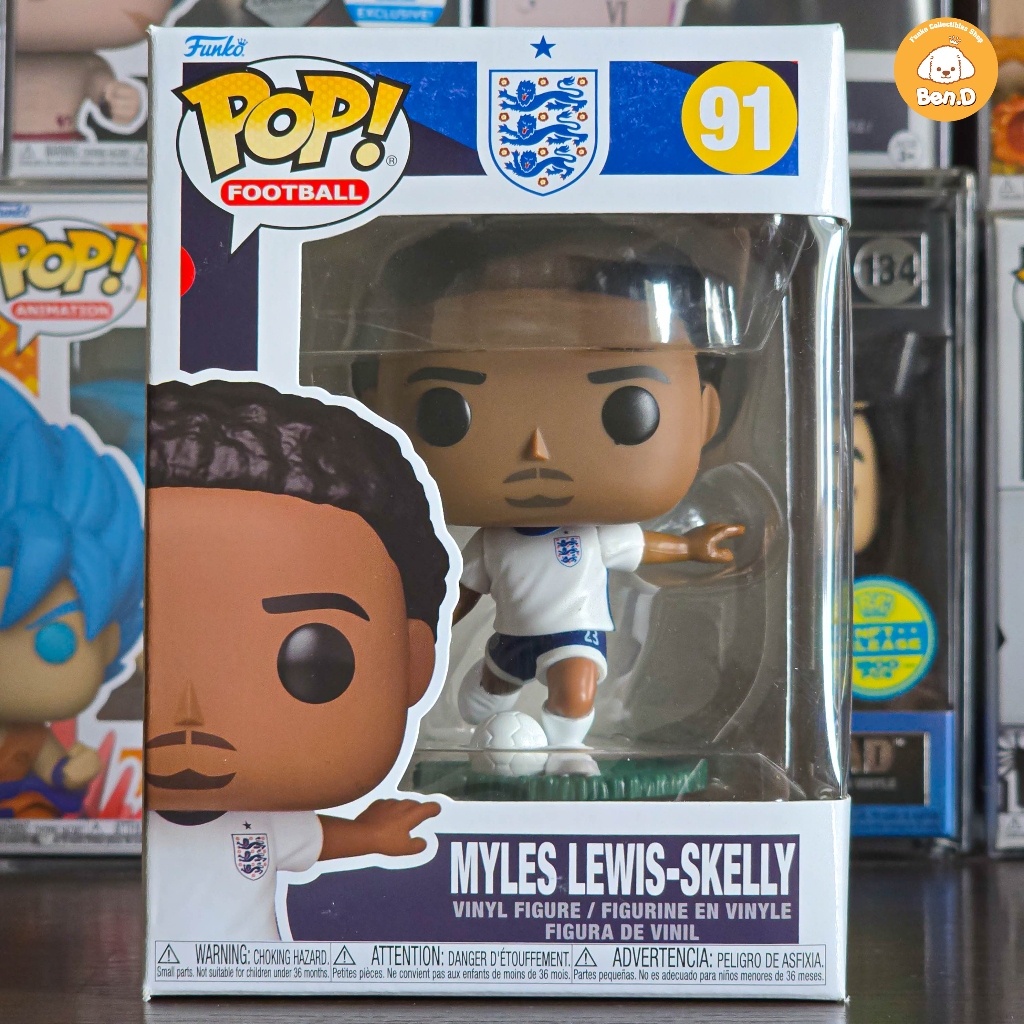Mô hình Funko POP Football: World Cup 2026 England - Myles Lewis-Skelly #91