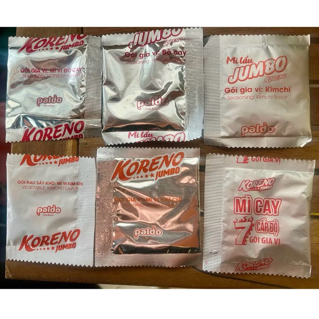 Combo 20 gói Gia vị mì Koreno