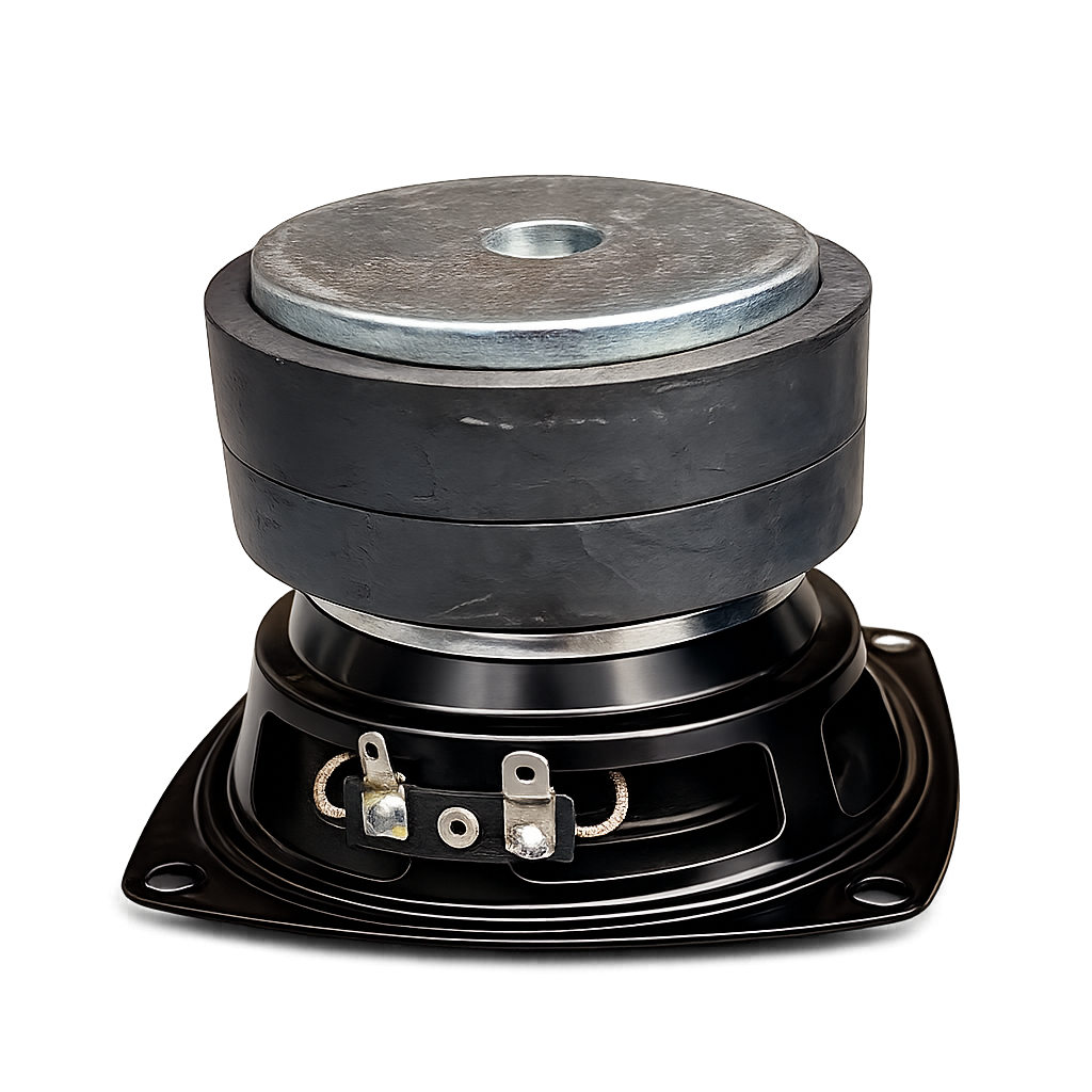 Sub 4 inch từ kép đánh siêu lực trở kháng 4 ohm công suất  50w - giá 1 cái