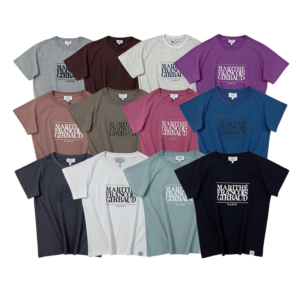 Classic Print Normal Text Tee MFG - Áo thun in logo cổ điển MFG