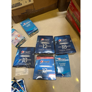 (Tách Lẻ Theo Gói) Miếng Dán Trắng Răng Crest 3D White Whitestrips 48 Miếng