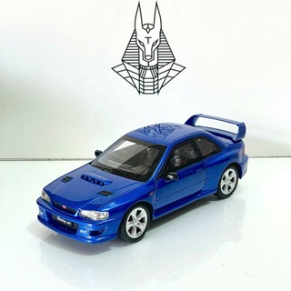 Mô Hình Xe Ôtô Kim Loại 1/24 Siêu Xe SUBARU IMPREZA WRX STI Dùng Để Trưng Bày Bàn làm Việc