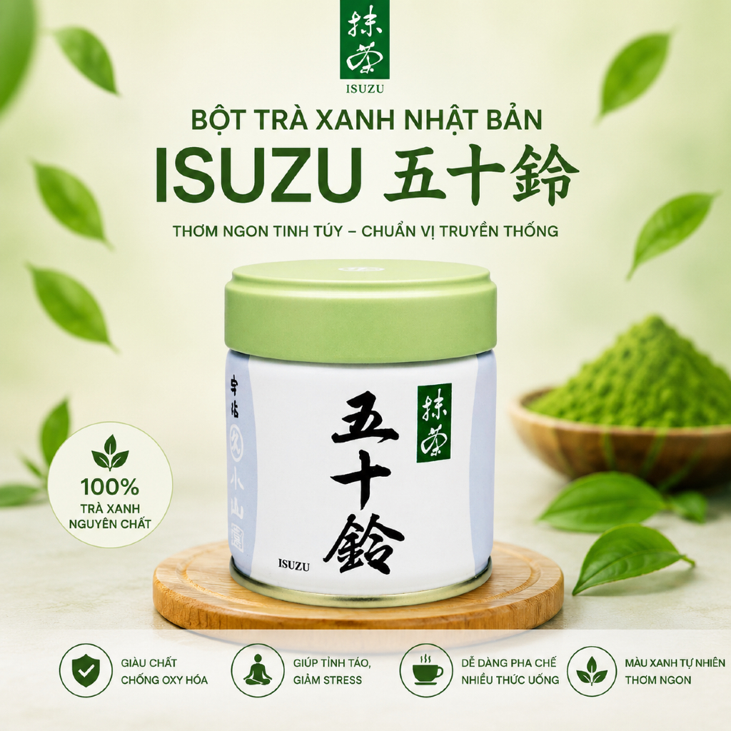 Isuzu Matcha Powder Nhật Bản