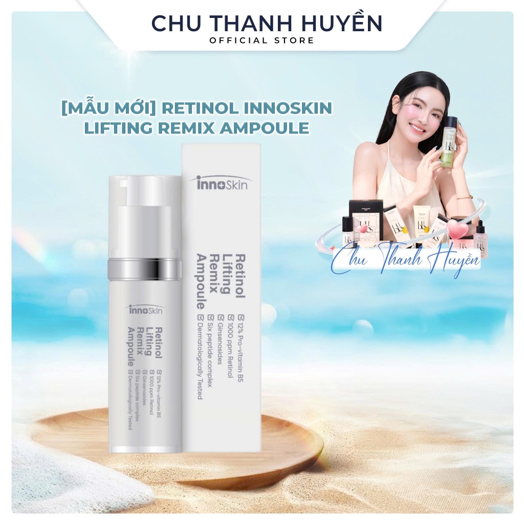 [E8][MẪU MỚI] Retinol Innoskin Lifting Remix Ampoule_Chu Thanh Huyền