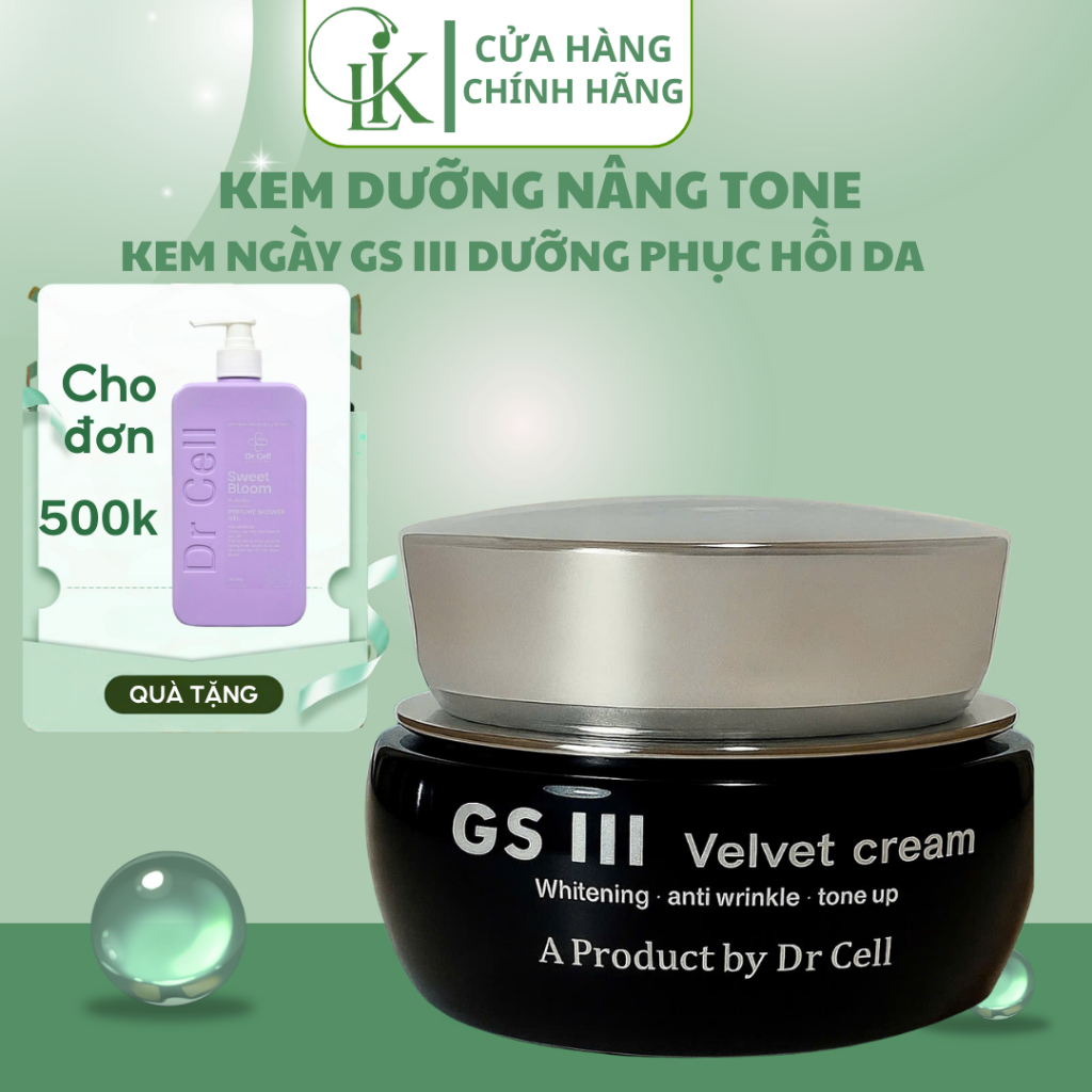Kem dưỡng nâng tone da tự nhiên dưỡng phục hồi da kem ngày gsIII 30g